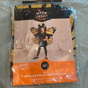 NWT Kids Inflatable Butterfly costume.